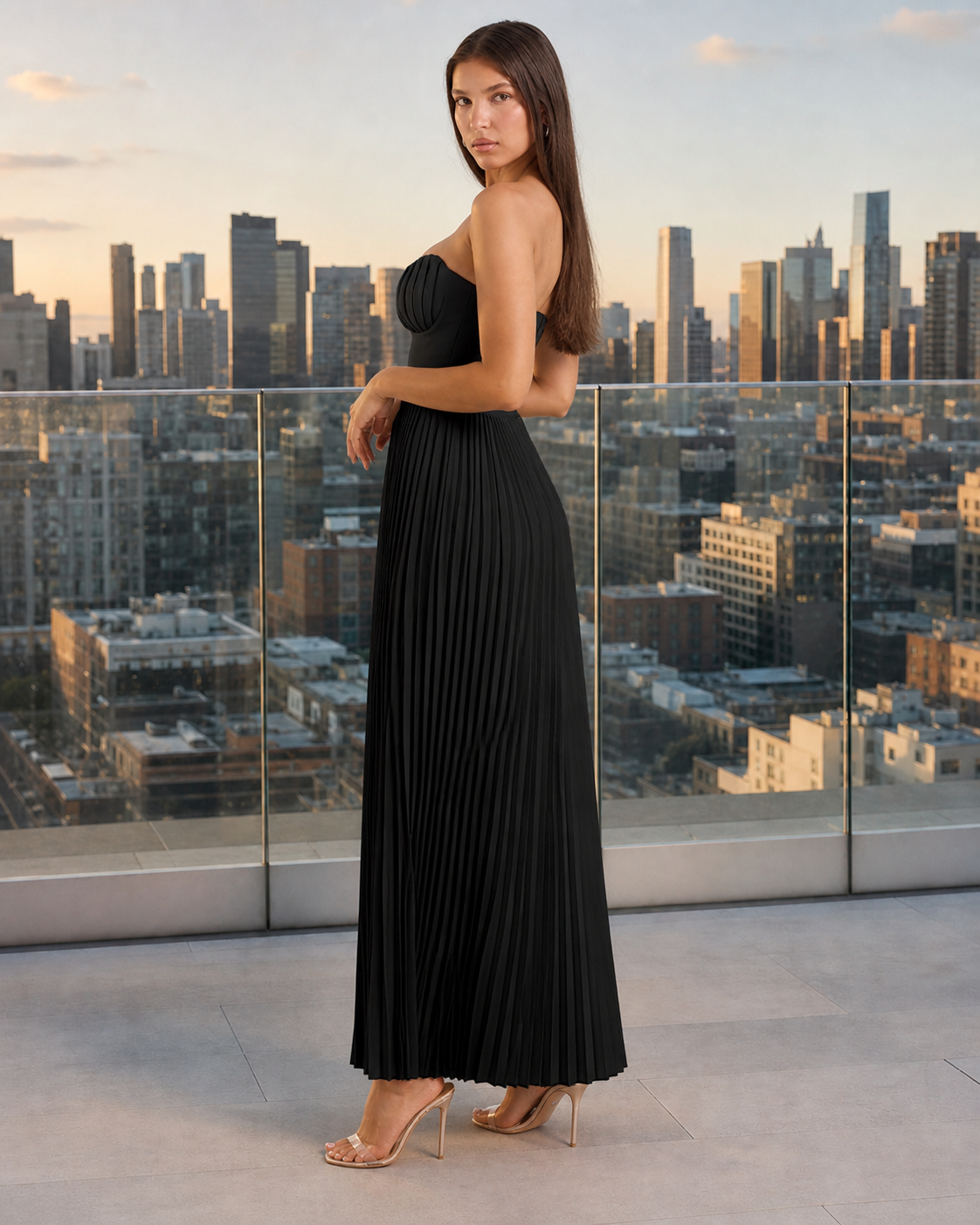 Dubai Pleated