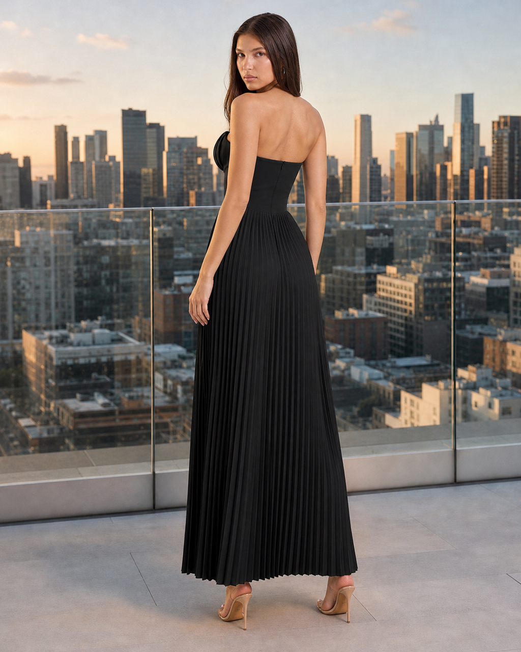 Dubai Pleated
