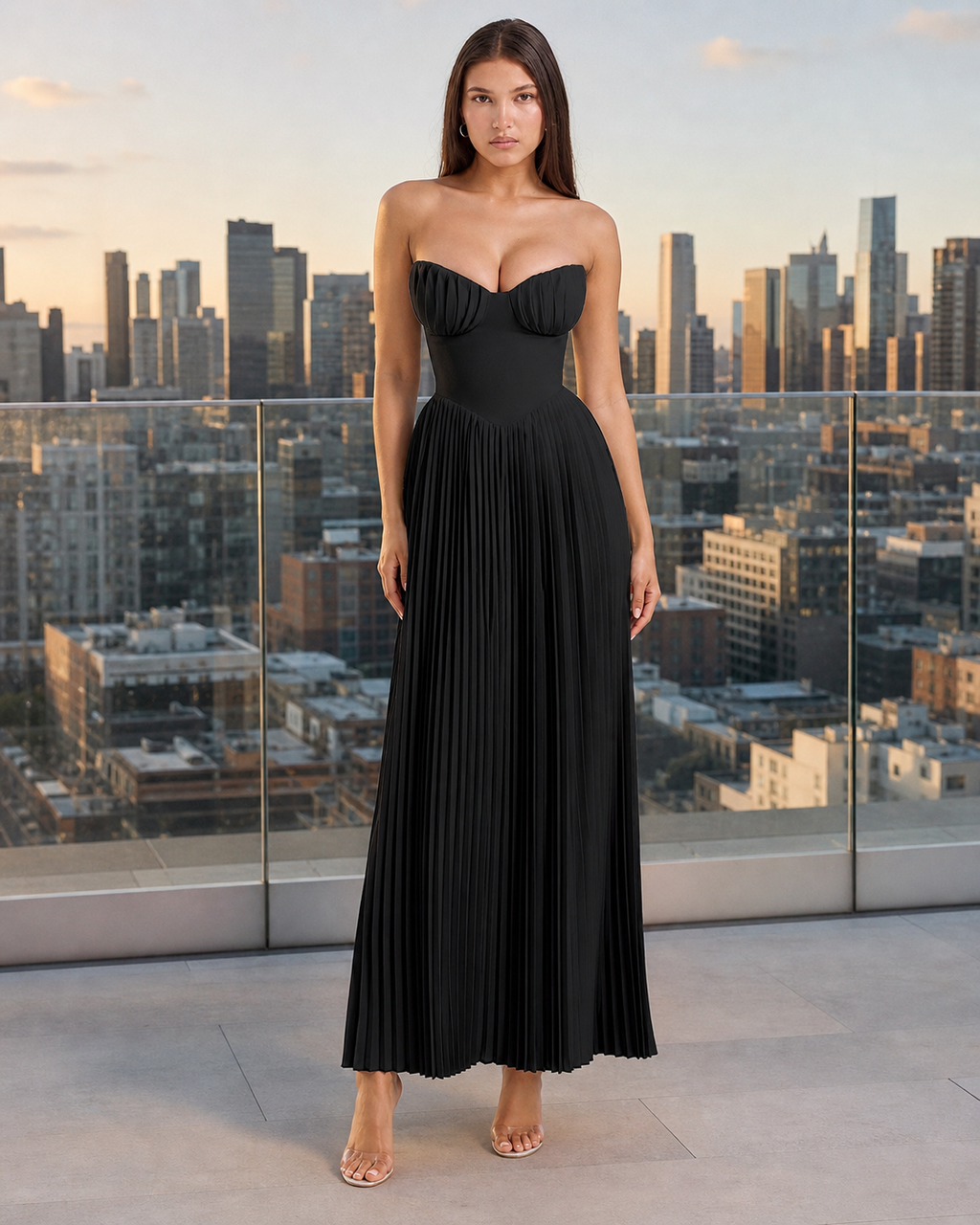 Dubai Pleated