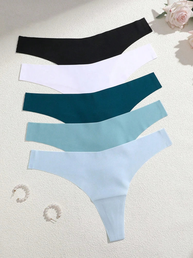 Essential Seamless Thong — 5 Pack