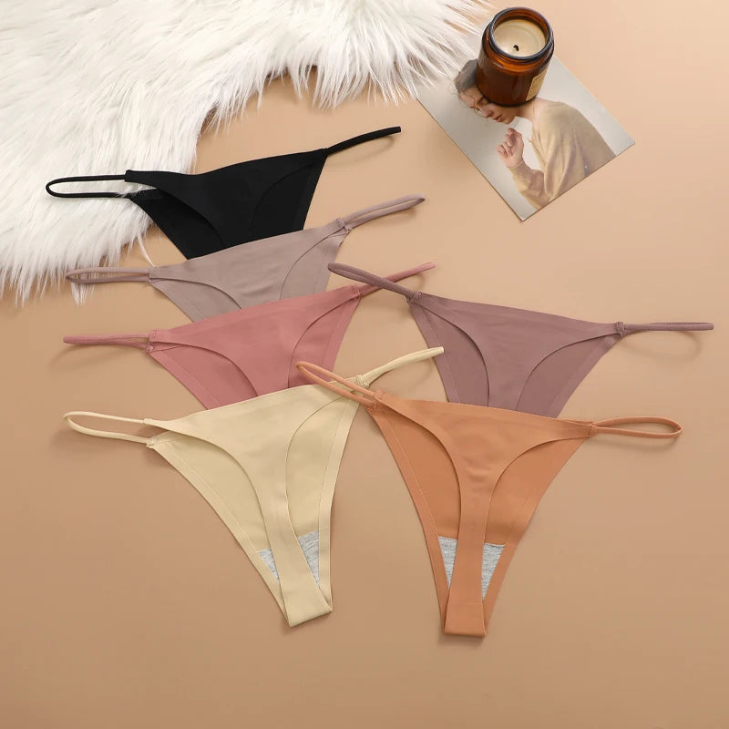 Seamless Low-Waist Thong — 6 Pack