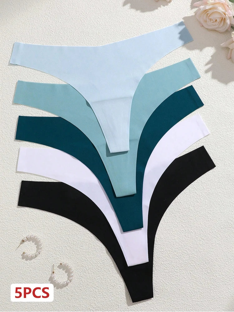 Essential Seamless Thong — 5 Pack