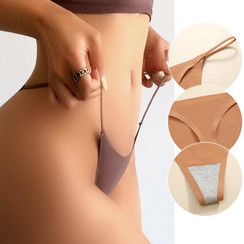 Seamless Low-Waist Thong — 6 Pack