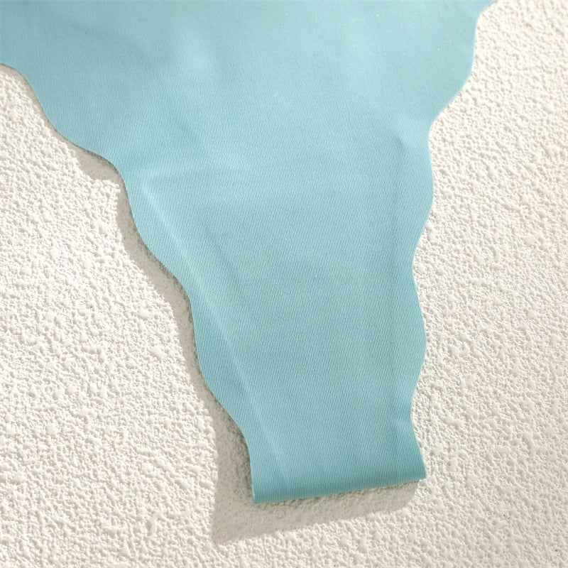 Scallop Seamless Thong — 4 Pack