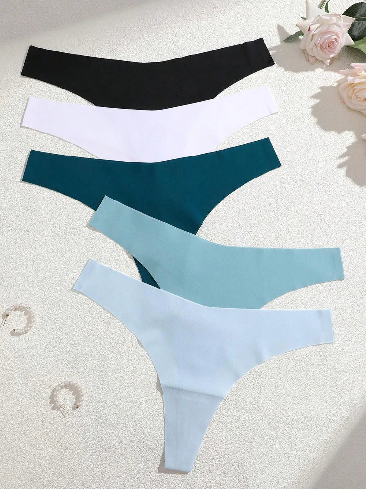 Essential Seamless Thong — 5 Pack