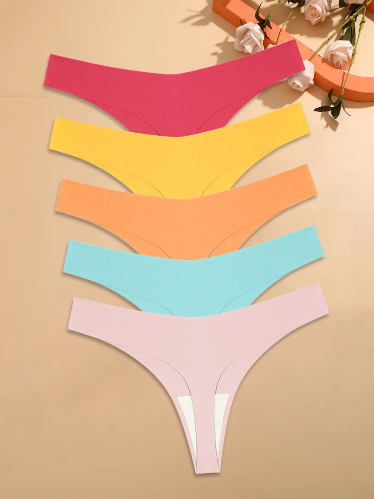 Essential Seamless Thong — 5 Pack