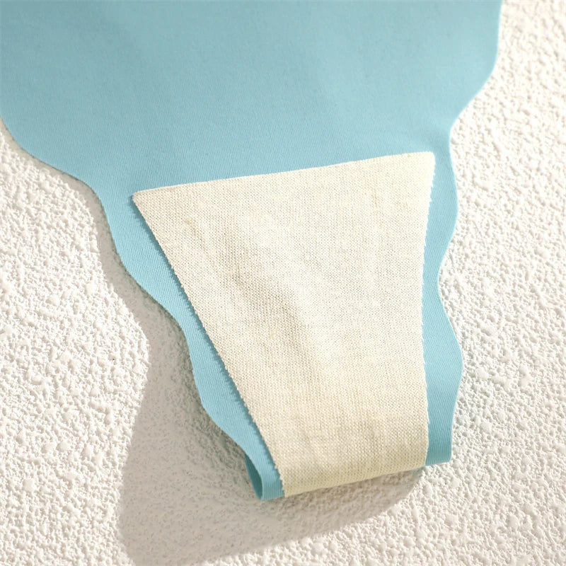 Scallop Seamless Thong — 4 Pack