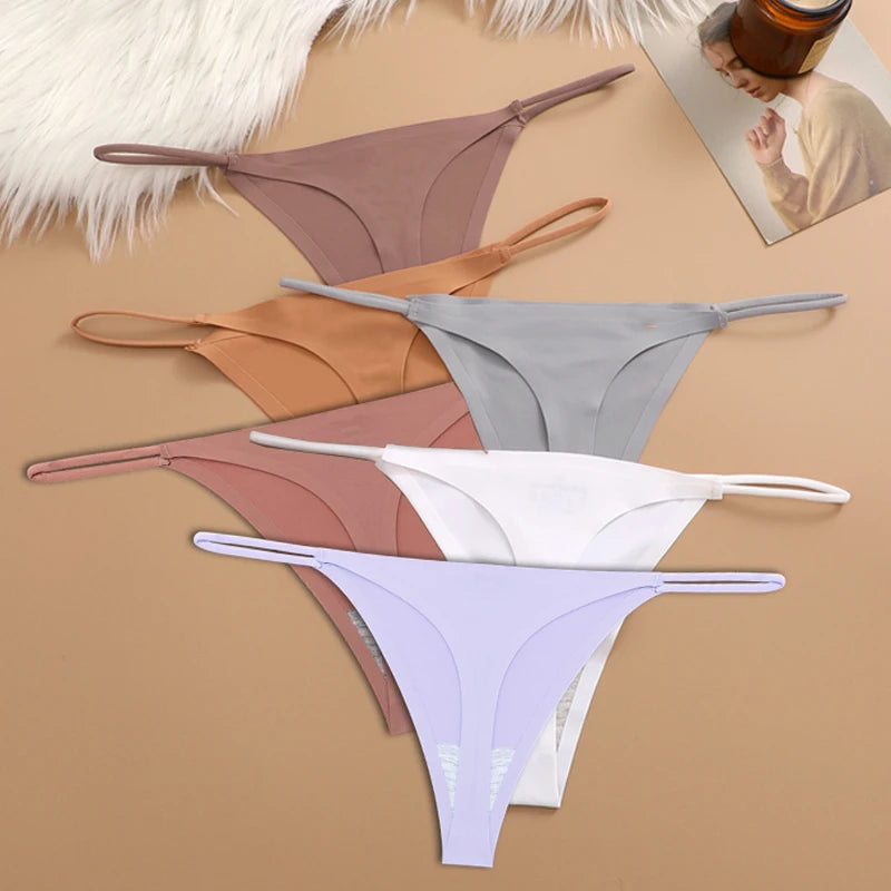 Seamless Low-Waist Thong — 6 Pack