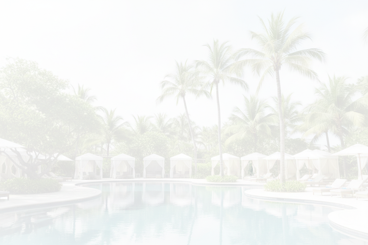 Faded resort background
